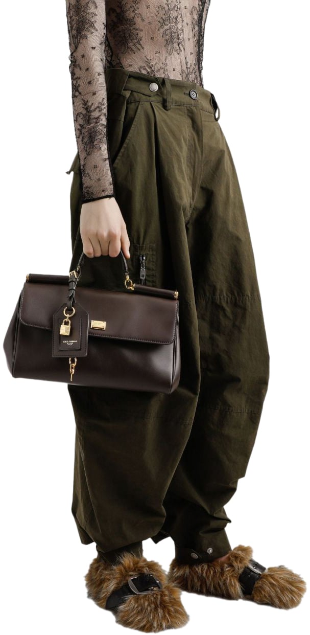 Dolce & Gabbana Bags Marrone Scuro Bruin