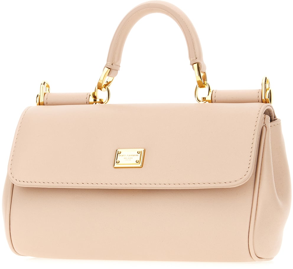 Dolce & Gabbana Dolce&gabbana Pink leather My Sicily handbag Roze