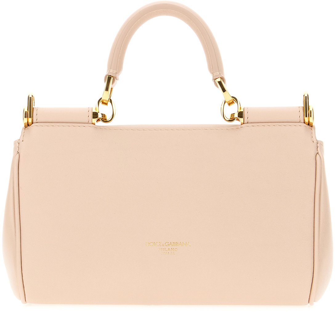 Dolce & Gabbana Dolce&gabbana Pink leather My Sicily handbag Roze