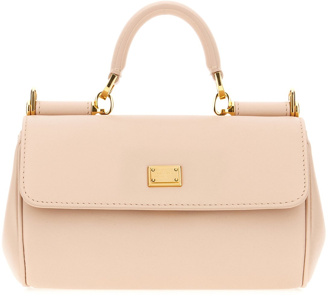 Dolce & Gabbana Dolce&gabbana Pink leather My Sicily handbag Roze