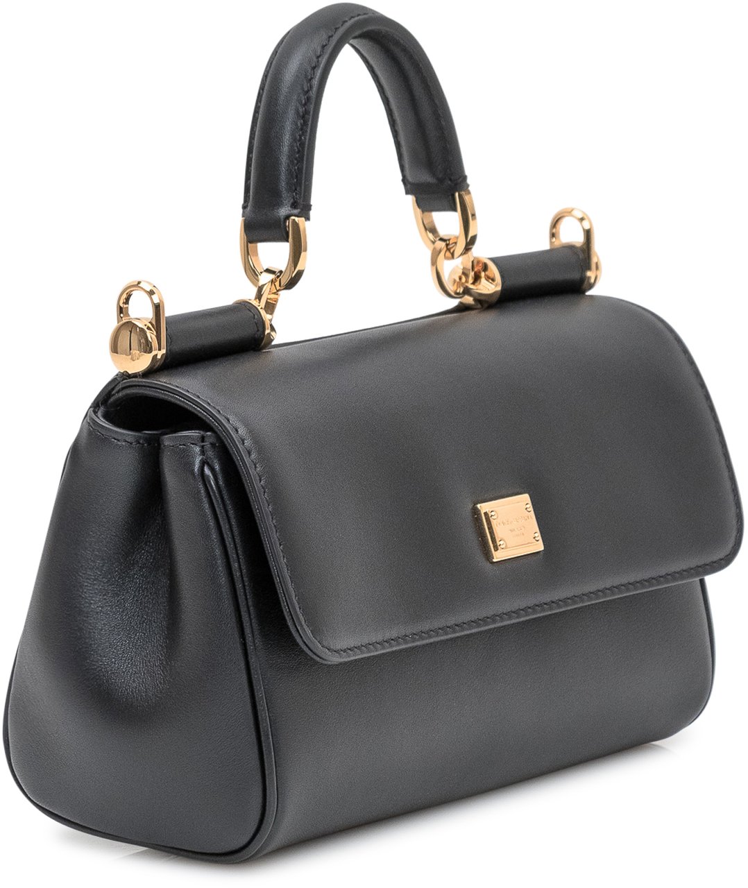 Dolce & Gabbana Borsa a Mano Sicily Zwart