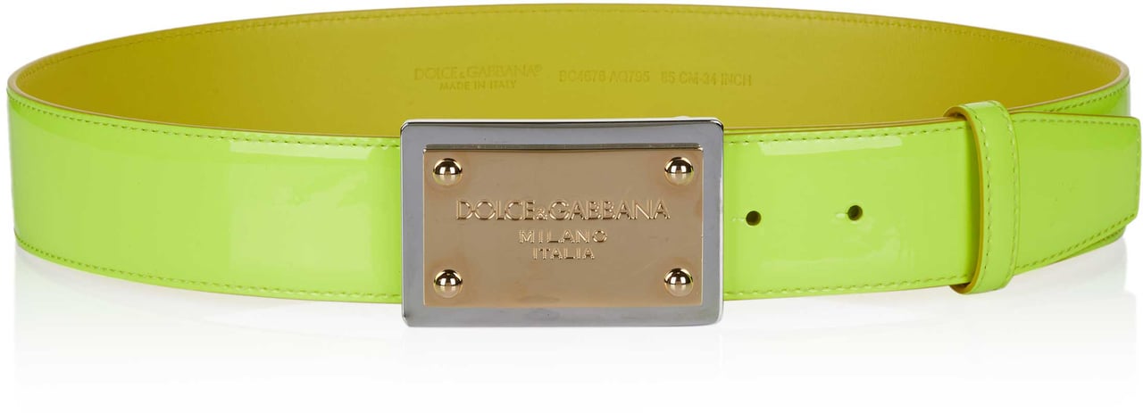Dolce & Gabbana Gürtel Geel