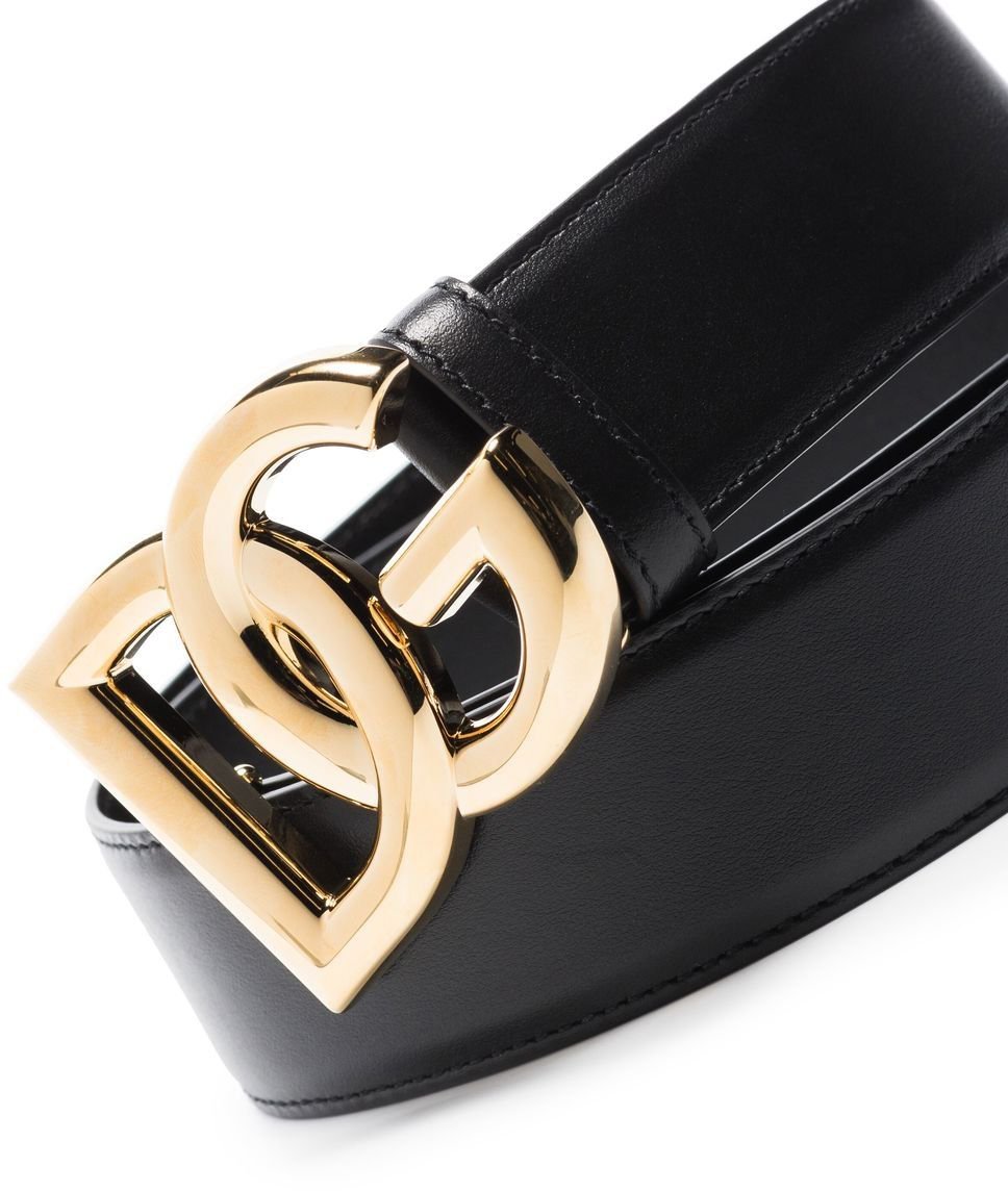 Dolce & Gabbana DG Belt Black Zwart