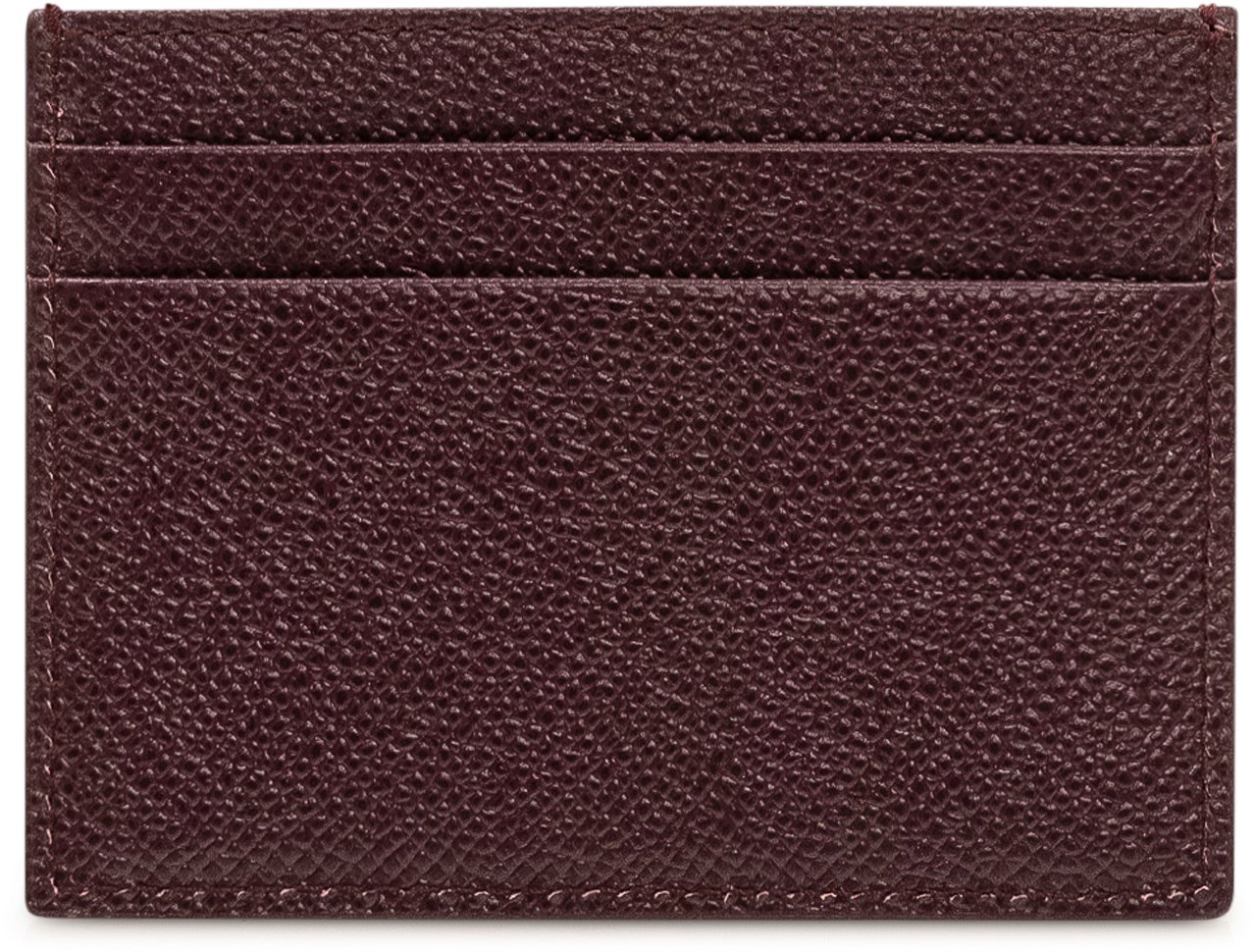 Dolce & Gabbana Portacarte con Placca Logo Bruin