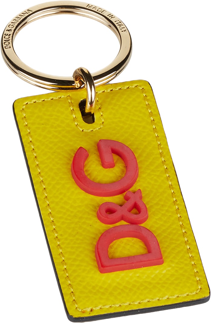 Dolce & Gabbana Dolce & Gabbana Keyholder Geel