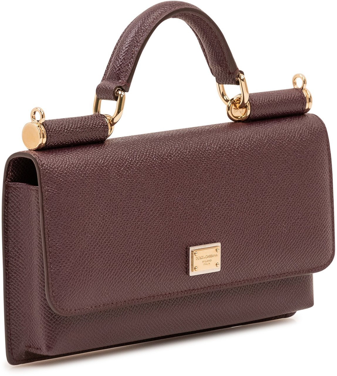 Dolce & Gabbana Phone Bag Sicily Bruin