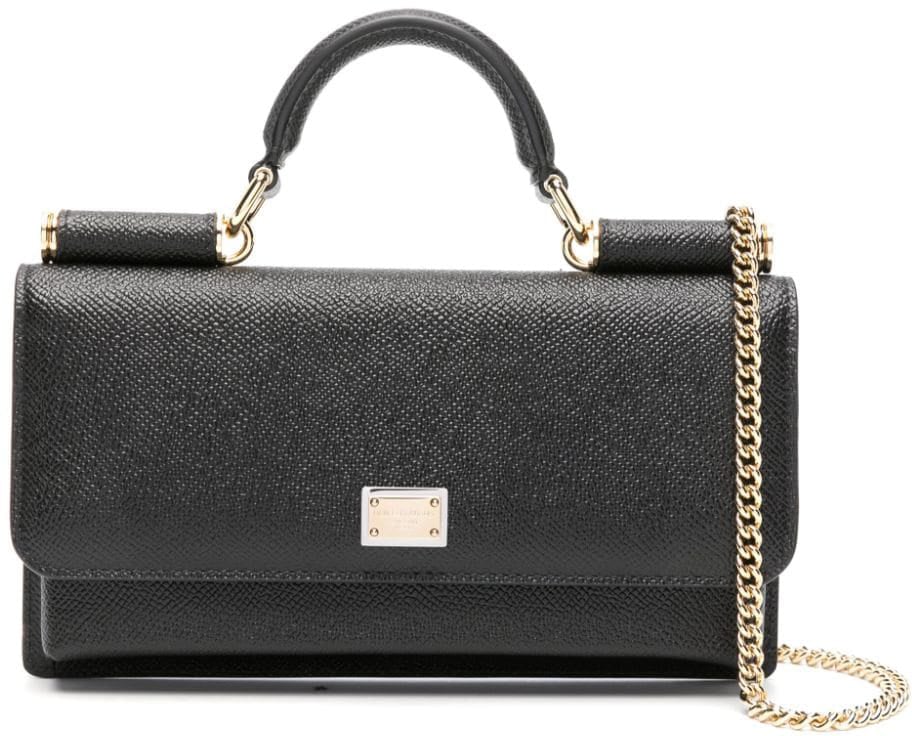 Dolce & Gabbana Small Phone Bag Nero Zwart
