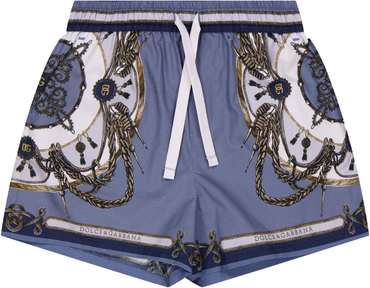 Dolce & Gabbana Baby Jongens Shorts In Blauw Blauw