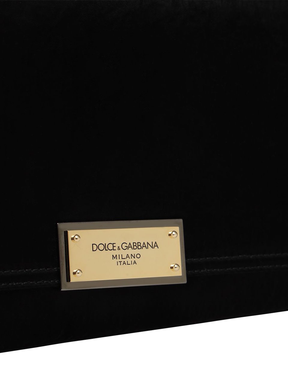 Dolce & Gabbana Shoulder bag in fabric Zwart