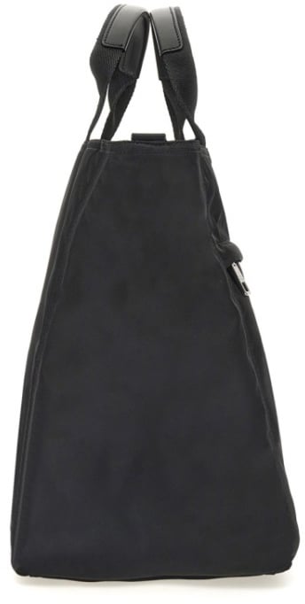 Dolce & Gabbana Borsone In Nylon Con Logo Zwart