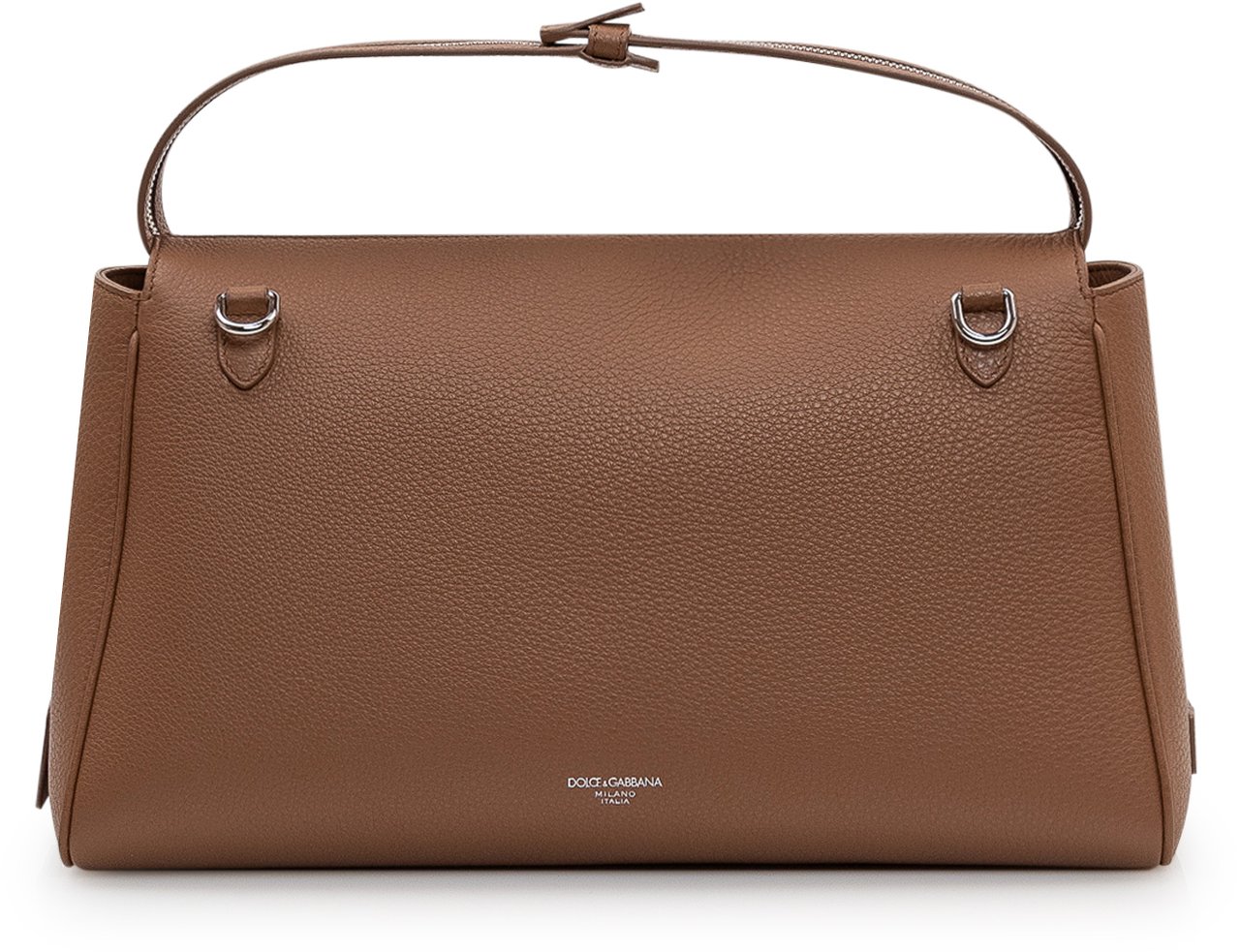 Dolce & Gabbana Borsa a Spalla con Tracolla Regolabile Beige