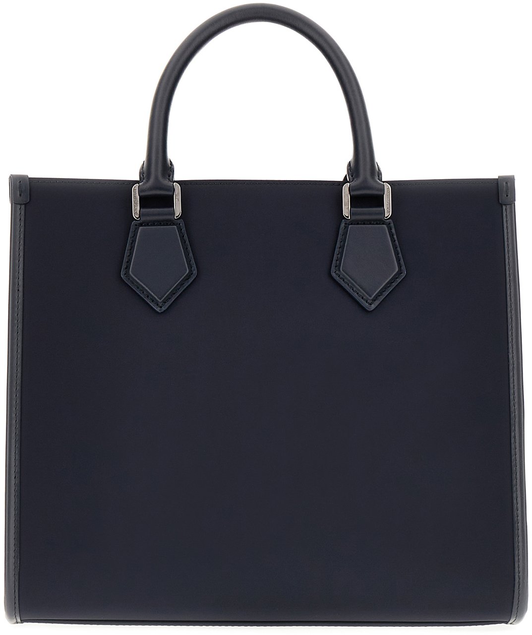 Dolce & Gabbana Dolce&gabbana Navy blue nylon small shopping bag Blauw