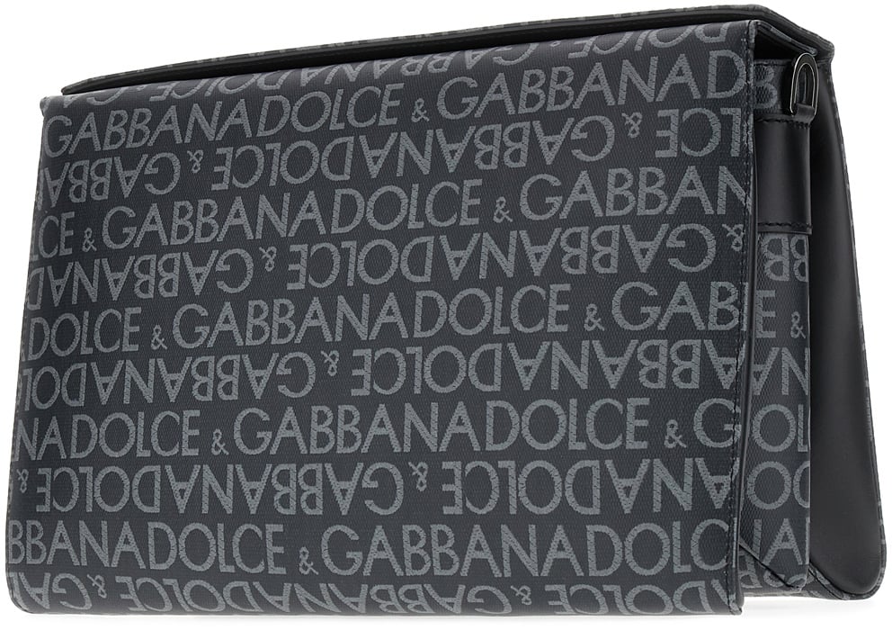 Dolce & Gabbana Dolce&gabbana Embroidered fabric crossbody bag Divers