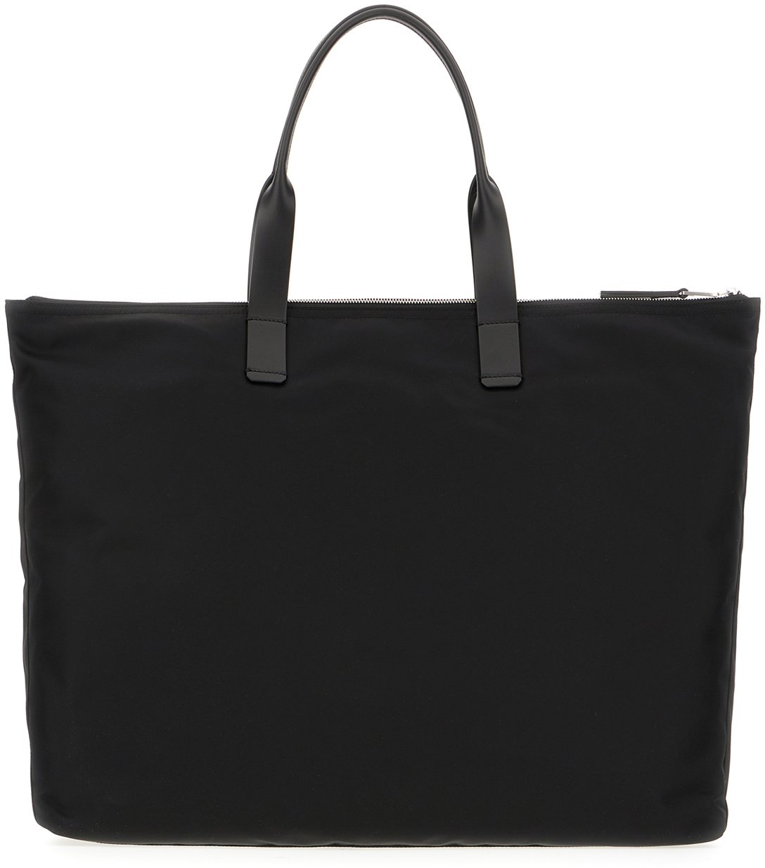 Dolce & Gabbana Dolce&gabbana Black nylon shopping bag Zwart