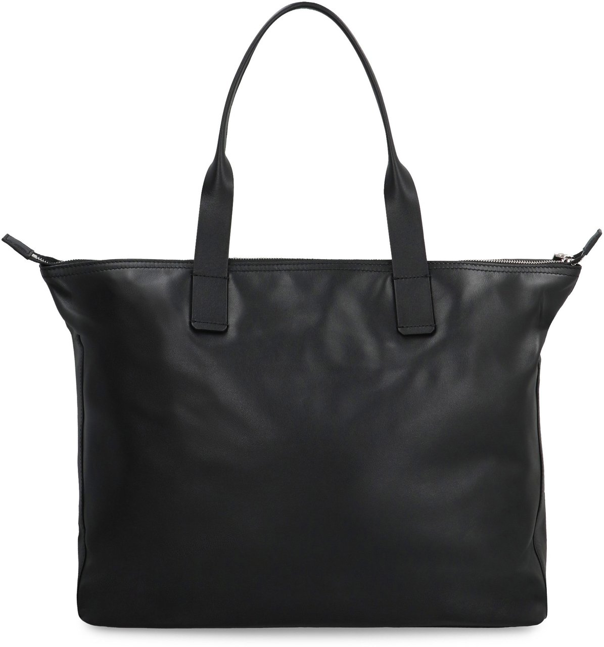 Dolce & Gabbana Media Smooth leather tote bag Zwart