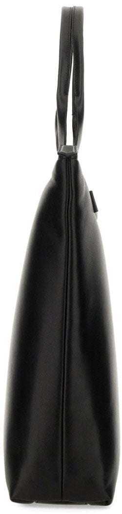 Dolce & Gabbana Leather Shopping Bag Zwart