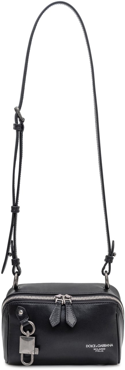 Dolce & Gabbana Borsa a Mano Compatta Zwart