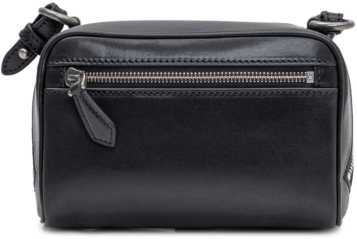 Dolce & Gabbana Borsa a Mano Compatta Zwart