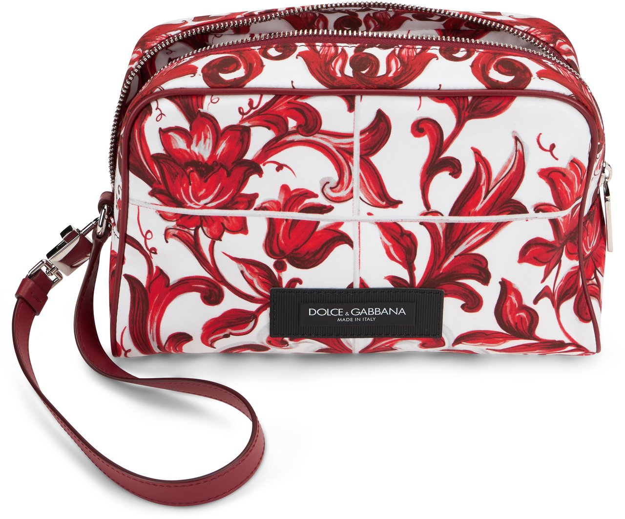 Dolce & Gabbana Handbag with majolica print Rood
