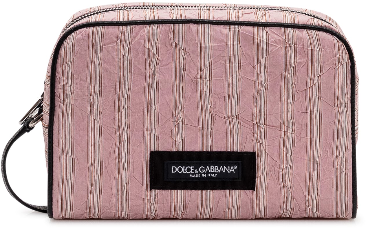 Dolce & Gabbana Borsa con Tracolla e Chiusura Zip Roze