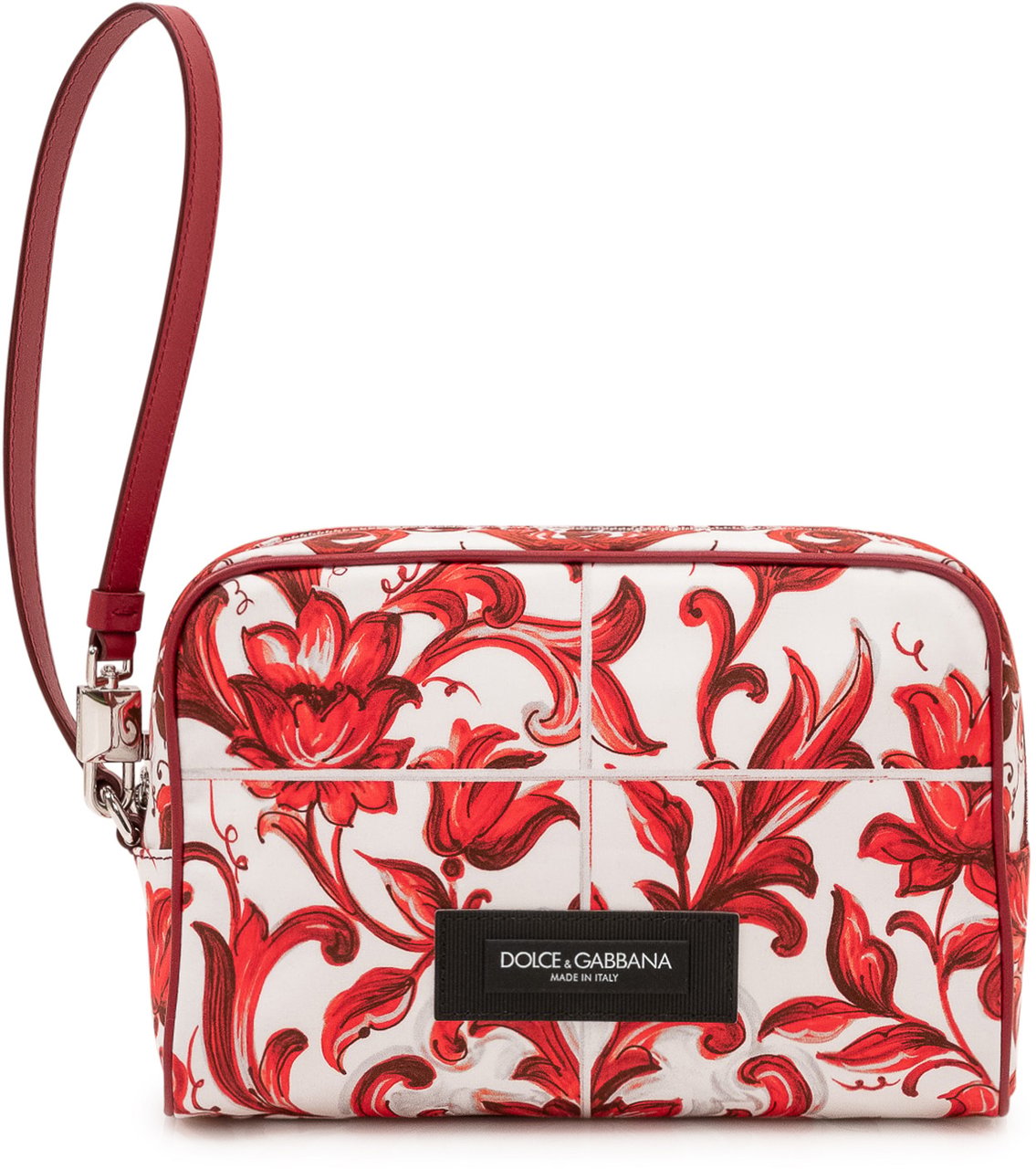 Dolce & Gabbana Pochette con Motivo Ornamentale Rood