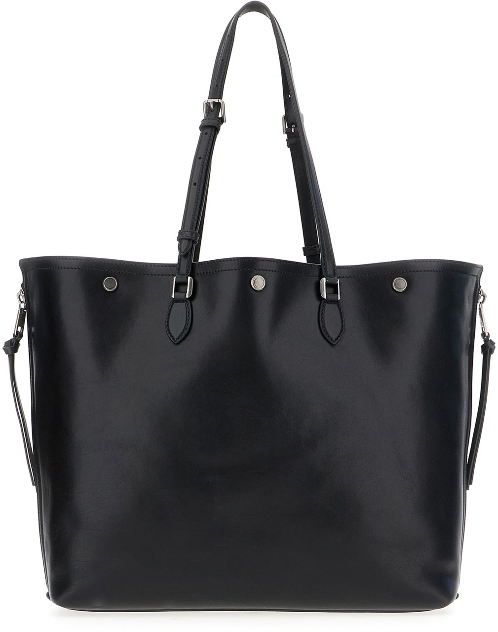 Dolce & Gabbana Dolce&gabbana Black leather shopping bag Zwart