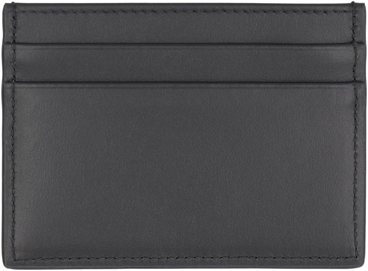 Dolce & Gabbana Leather card holder Zwart