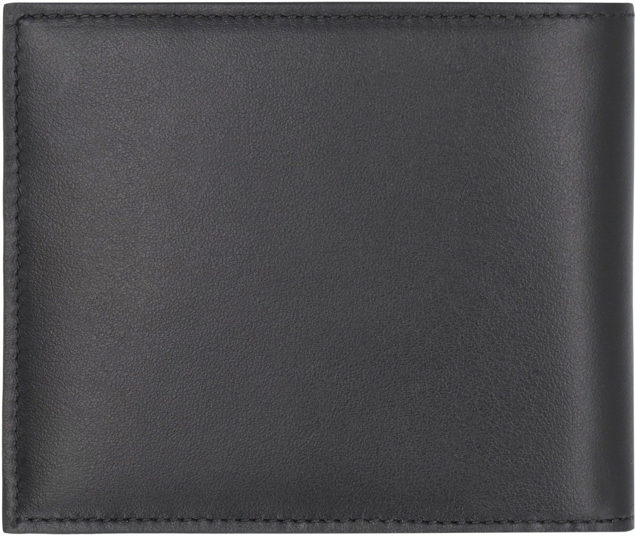Dolce & Gabbana Leather flap-over wallet Zwart