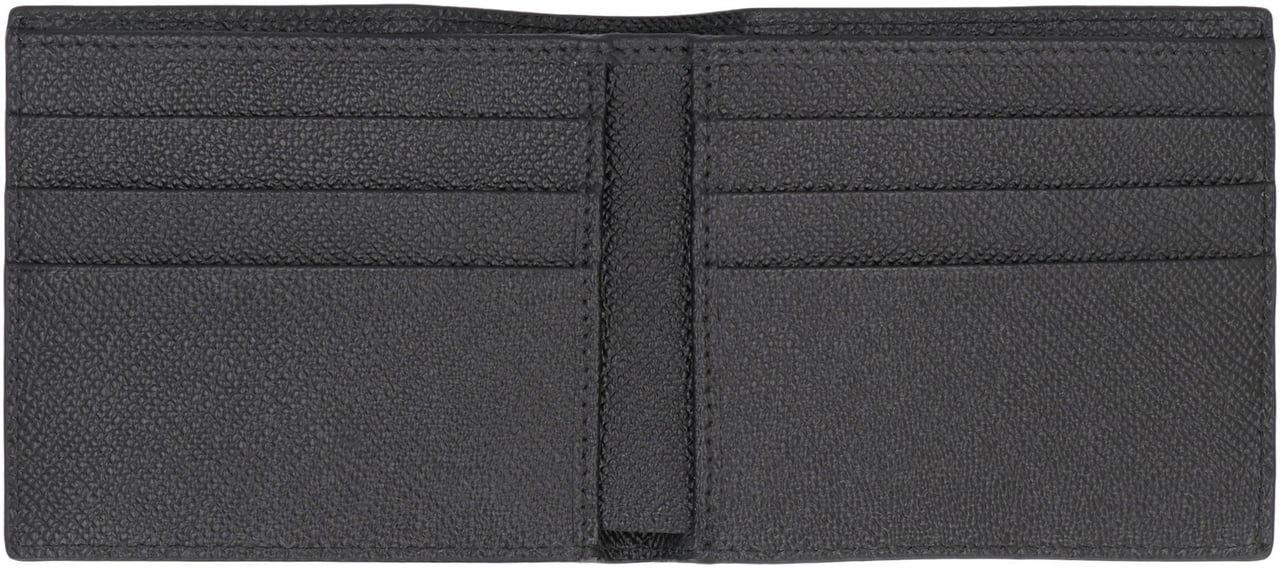 Dolce & Gabbana Calf leather wallet Zwart