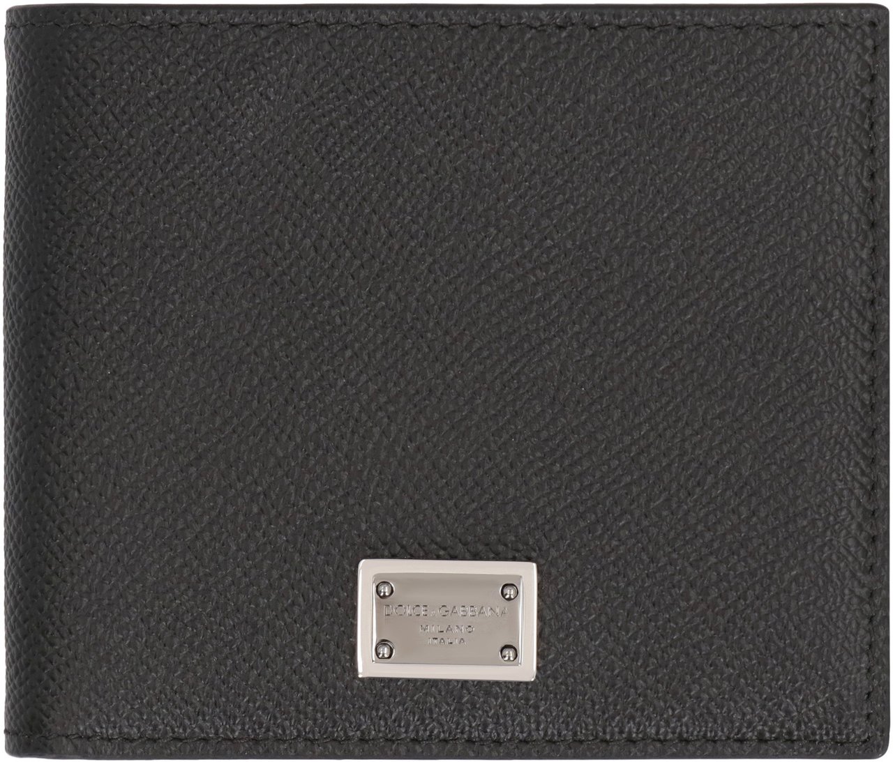 Dolce & Gabbana Calf leather wallet Zwart