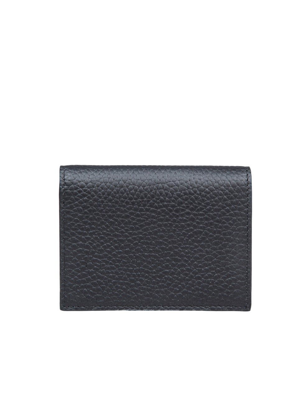 Dolce & Gabbana Dolce & gabbana leather card holder with dg logo Zwart