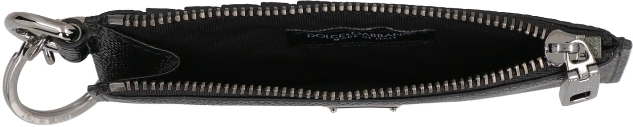 Dolce & Gabbana Leather card holder Zwart