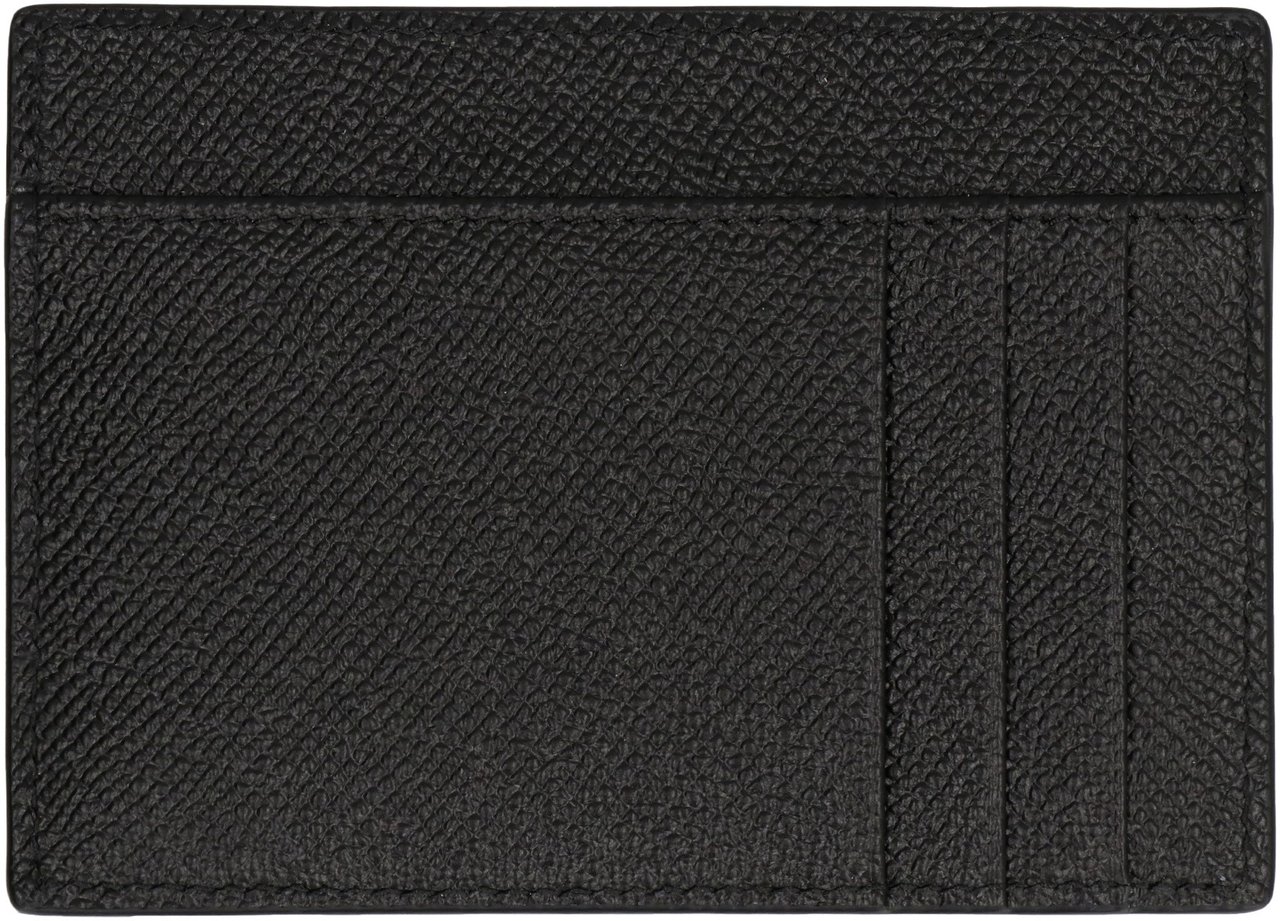 Dolce & Gabbana Leather card holder Zwart