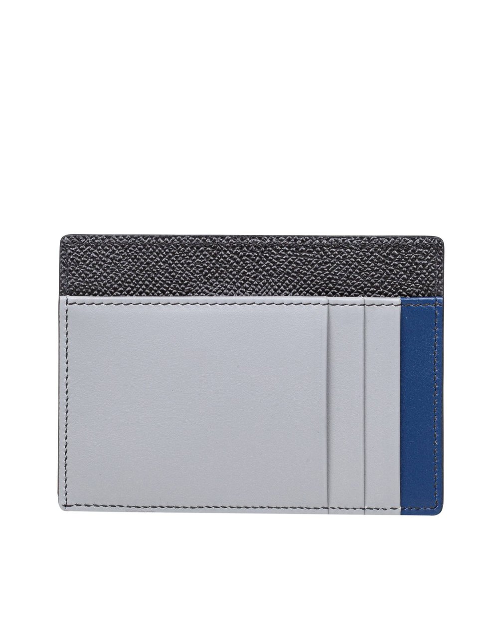 Dolce & Gabbana Dolce & gabbana dauphine card holder color black/blue Zwart