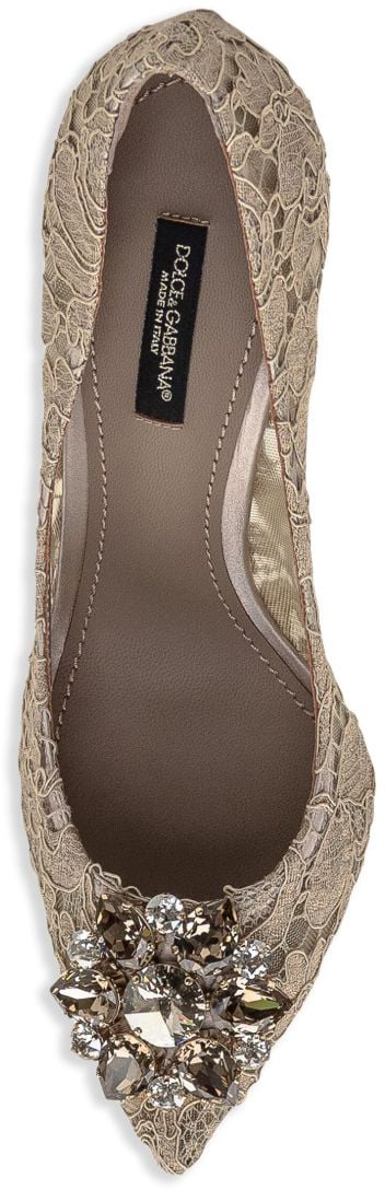 Dolce & Gabbana With Heel Beige Beige