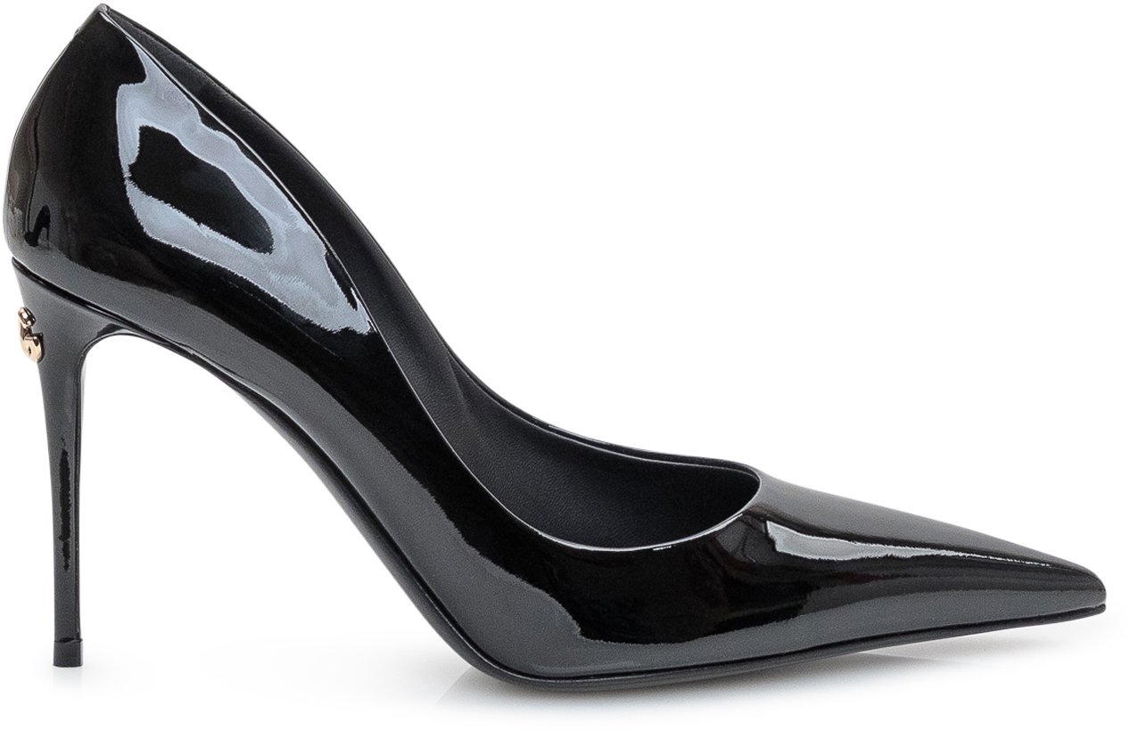 Dolce & Gabbana Decolleté Vernice Zwart