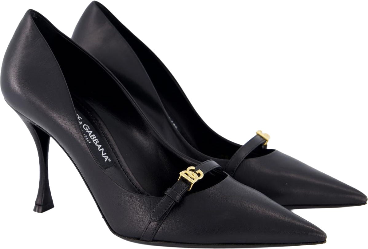 Dolce & Gabbana Dolce&Gabbana Dames Pumps Italian Tailoring Zwart