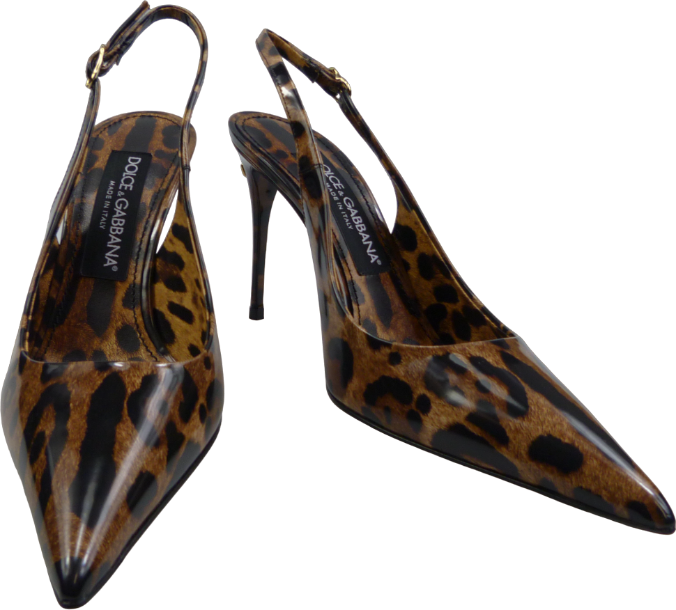 Dolce & Gabbana Tacchi a punta Animalier Dierenprint