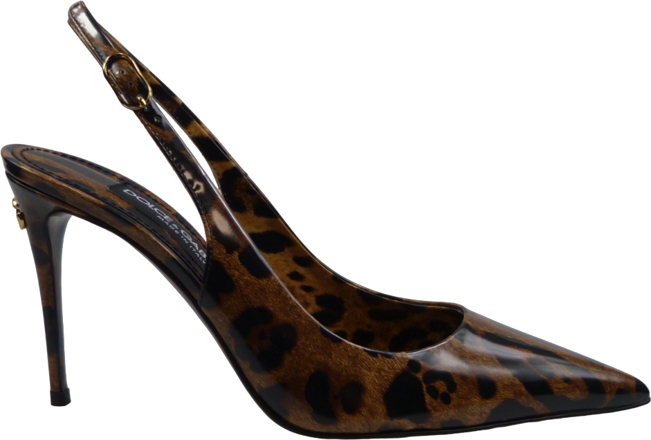 Dolce & Gabbana Tacchi a punta Animalier Dierenprint