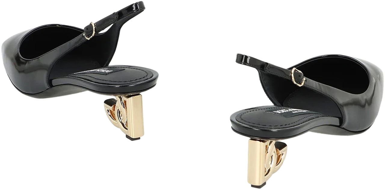 Dolce & Gabbana Dolce & Gabbana Jackie Slingback Pumps Zwart