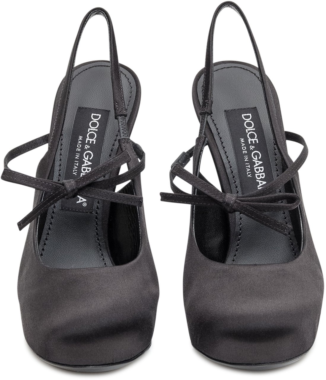 Dolce & Gabbana Slingback Platform Zwart