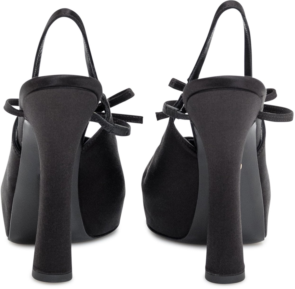 Dolce & Gabbana Slingback Platform Zwart