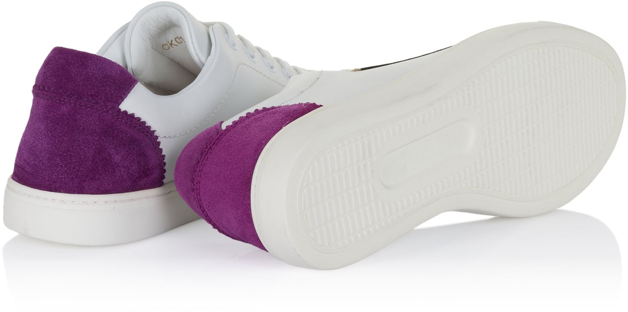 Dolce & Gabbana Sneaker weiß-lila Wit