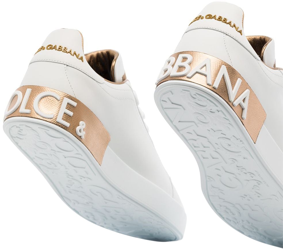 Dolce & Gabbana Sneakers Golden Goud