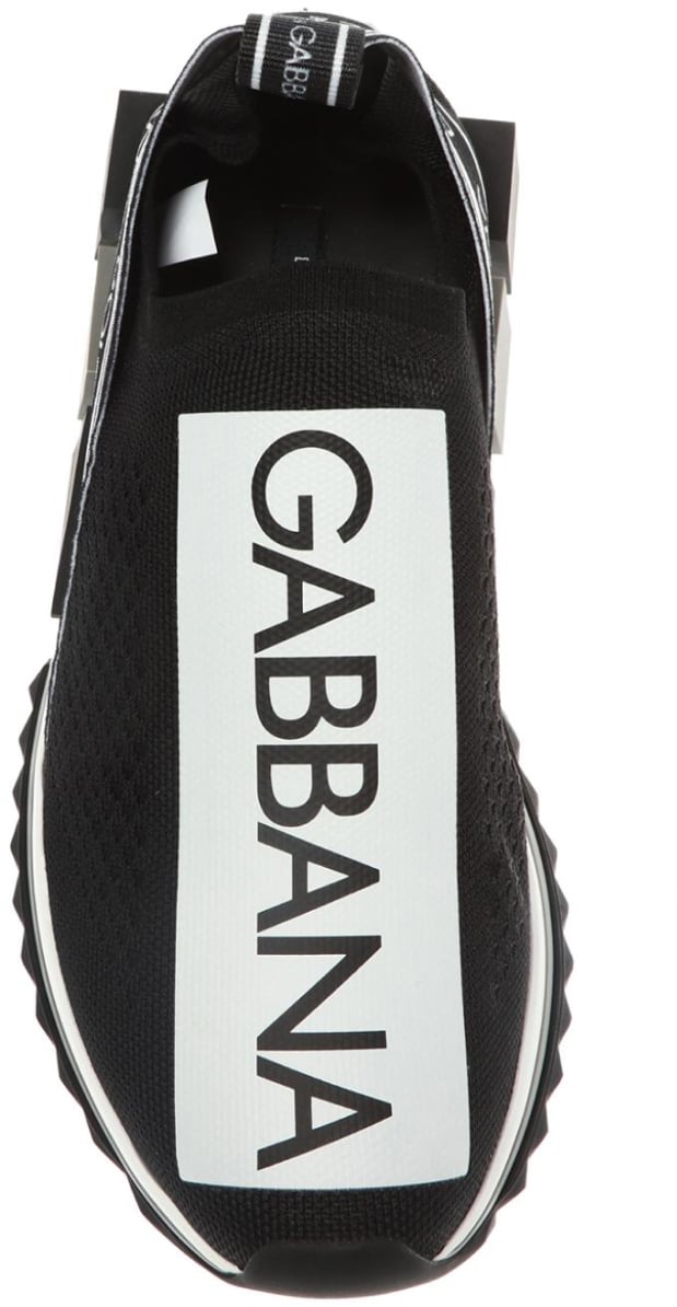 Dolce & Gabbana Sorrento Logo Sneakers Zwart