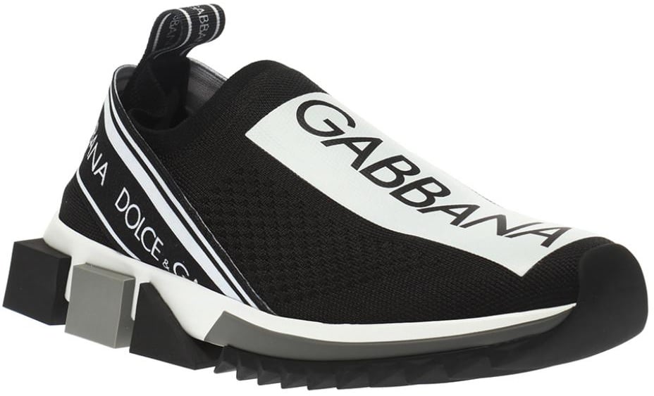 Dolce & Gabbana Sorrento Logo Sneakers Zwart