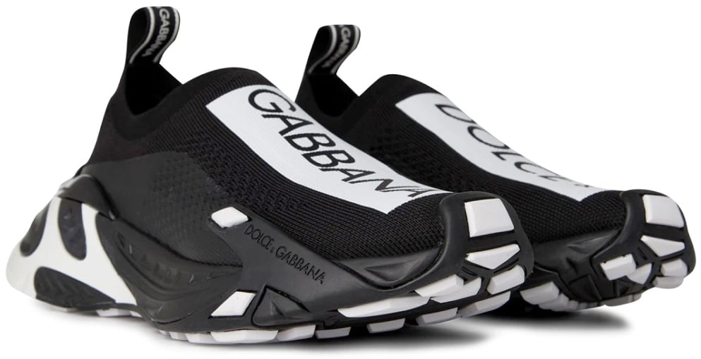 Dolce & Gabbana Sorrento Logo Fast Sneakers Zwart