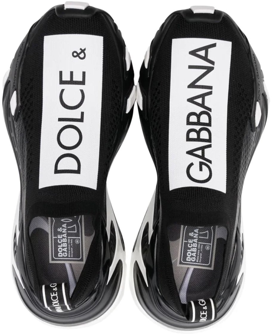 Dolce & Gabbana Sorrento Logo Fast Sneakers Zwart