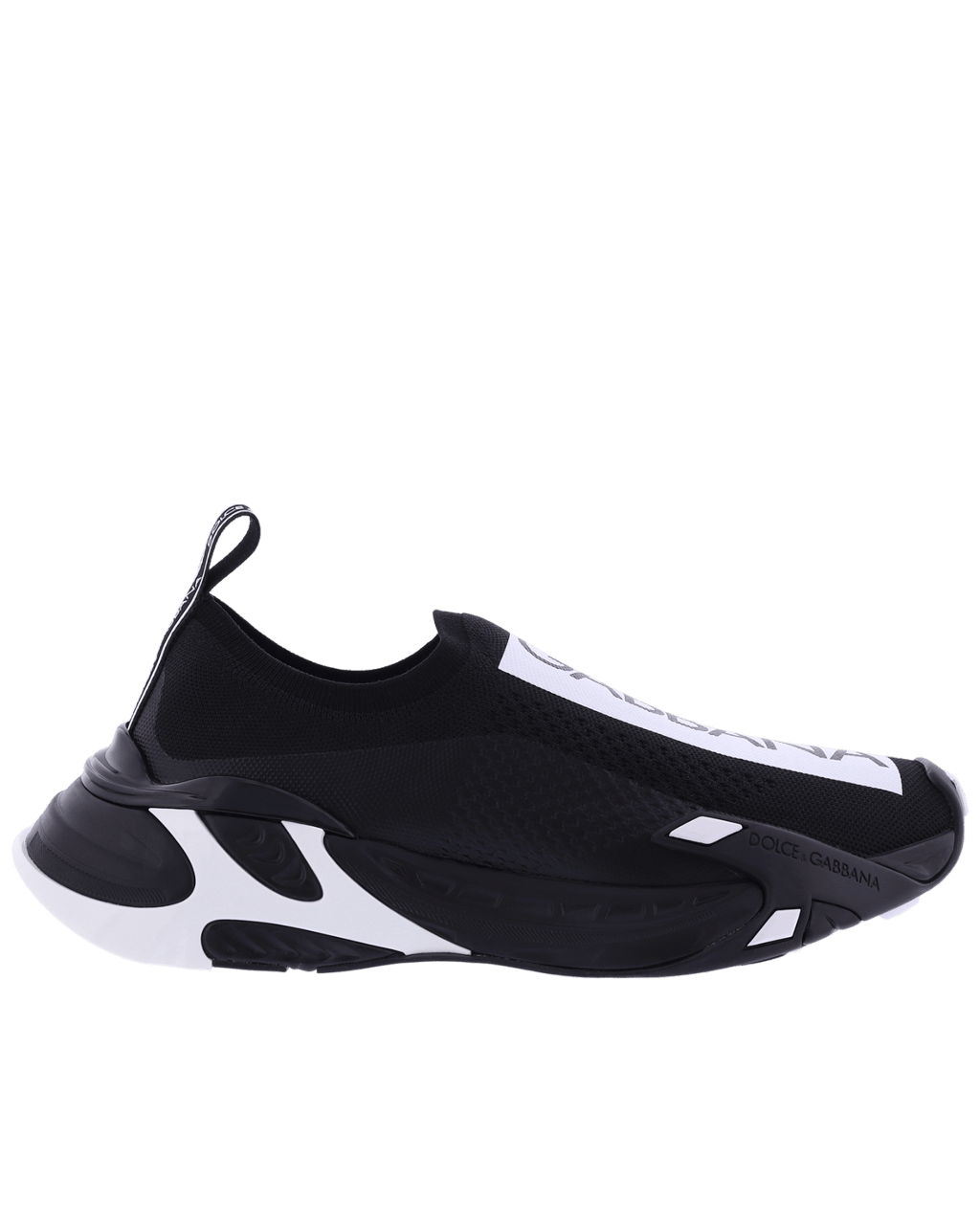 Dolce & Gabbana Dames Fast Sneakers Zwart/Wit Zwart