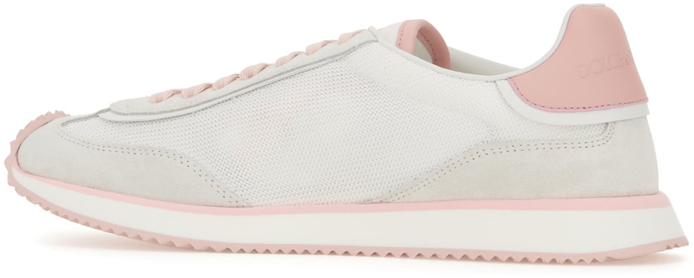 Dolce & Gabbana Dolce&gabbana Multicolor mesh and split leather Cushion sneakers Divers